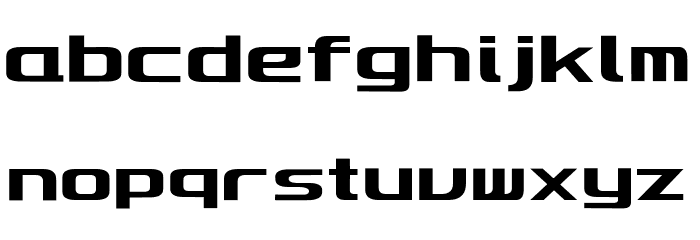 Defactica フォント 小文字