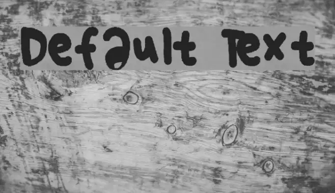Default Text Font examples