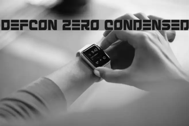 Defcon Zero Condensed Example 1