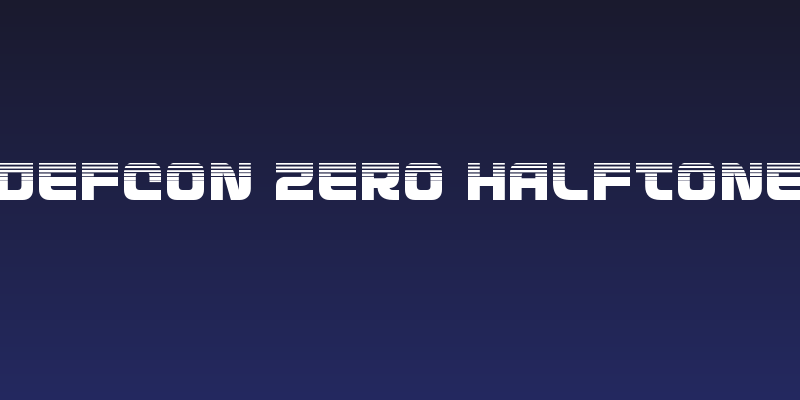 Defcon Zero Halftone Social Header