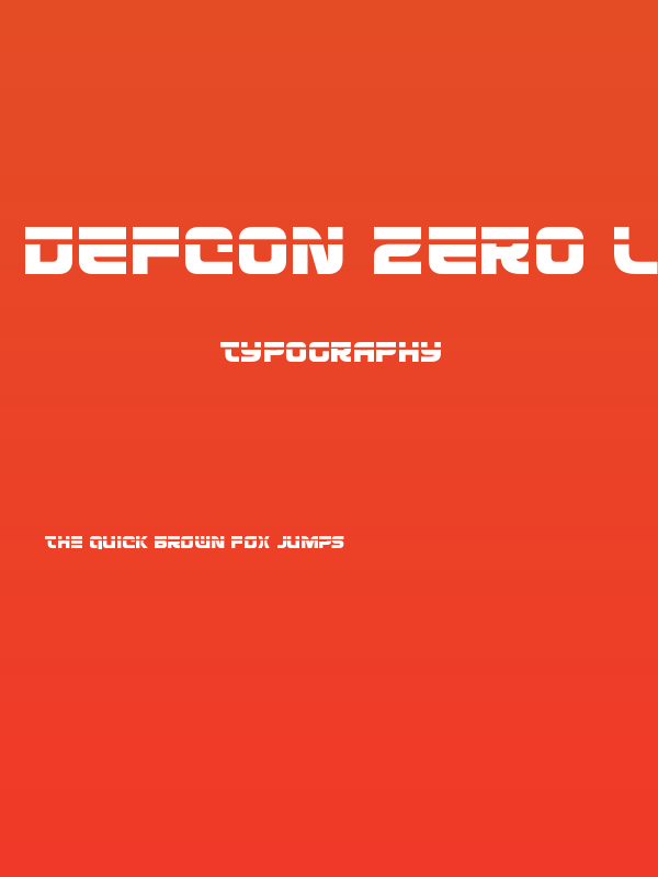 Defcon Zero Laser Poster