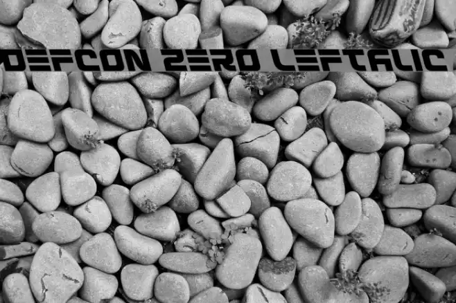 Defcon Zero Leftalic examples