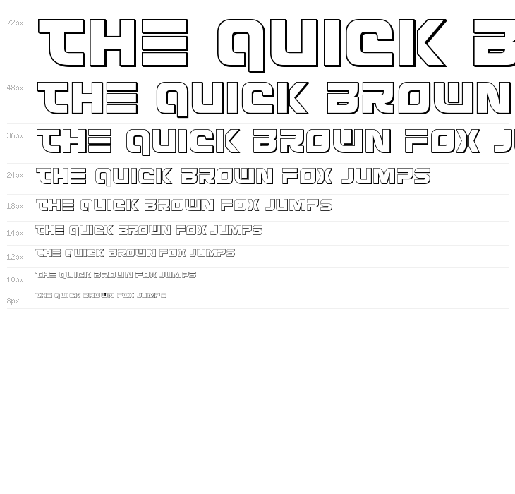 Defcon Zero Outline Waterfall