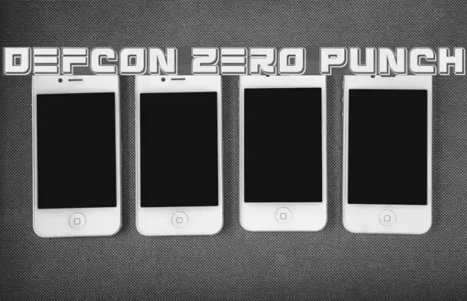 Defcon Zero Punch Example 2