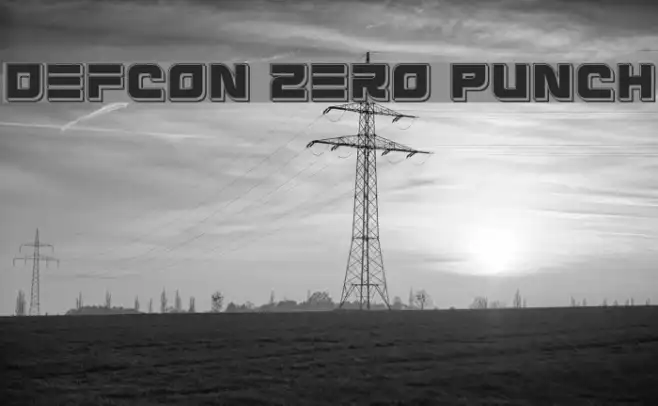 Defcon Zero Punch Example 3
