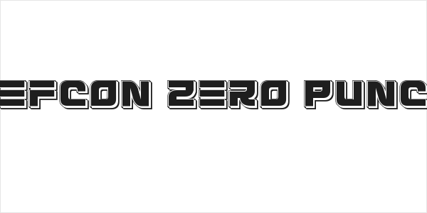 Defcon Zero Punch Logo