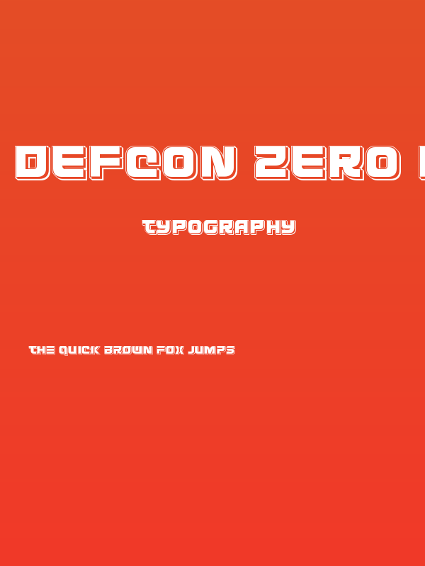 Defcon Zero Punch Poster