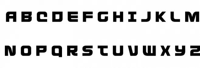 Defcon Zero Title Шрифта ВЕРХНИЙ