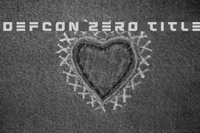 Defcon Zero Title Example 3