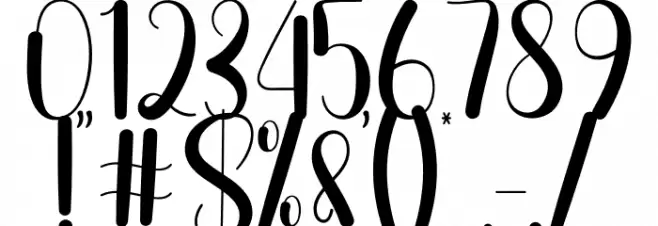 Defense Christmas Font OTHER CHARS