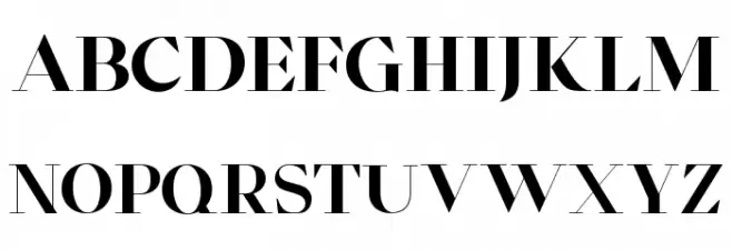 Defgik Serif Regular Polices MAJUSCULES