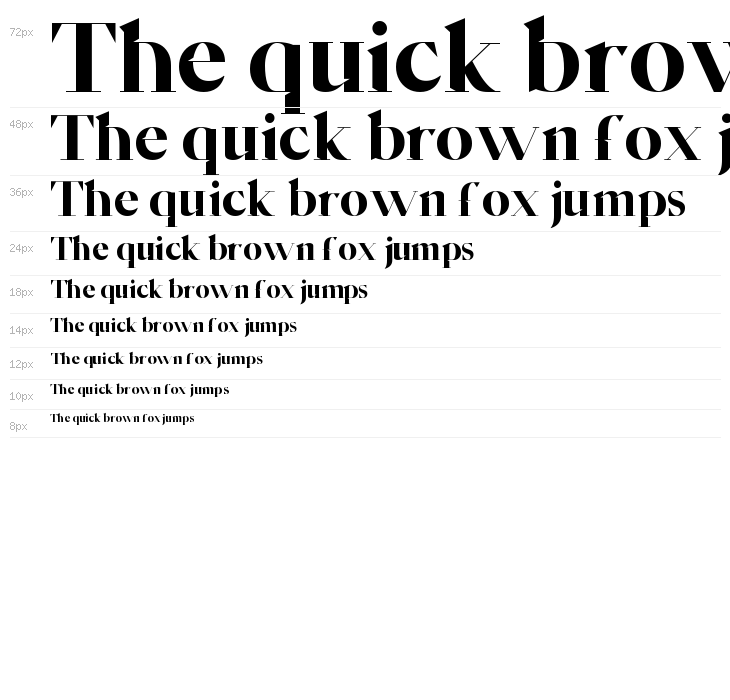 Defgik Serif Regular Waterfall