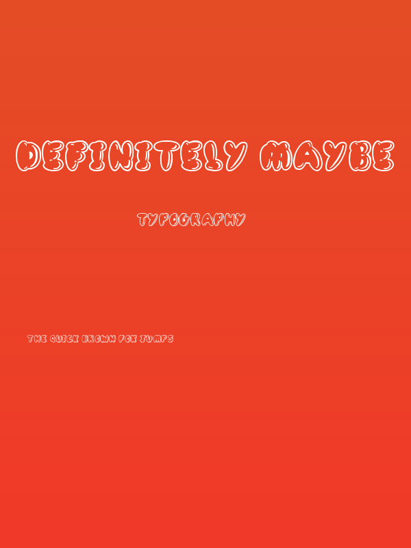 Definitely Maybe Poster