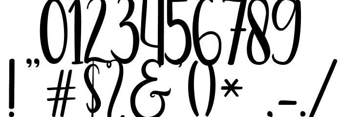 Deflexure Regular Font OTHER CHARS
