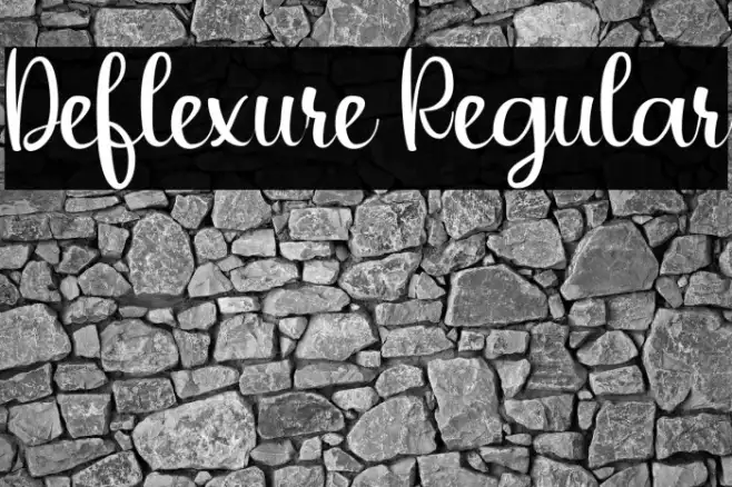 Deflexure Regular Example 2