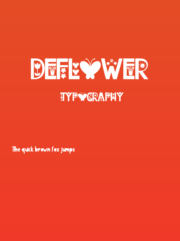 Deflower Poster