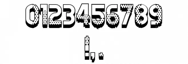 Deforme Regular Font OTHER CHARS