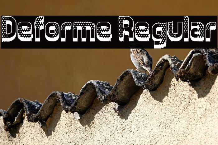 Deforme Regular Example 1