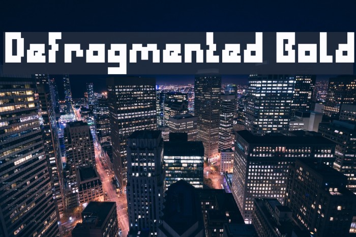 Defragmented Bold Example 1