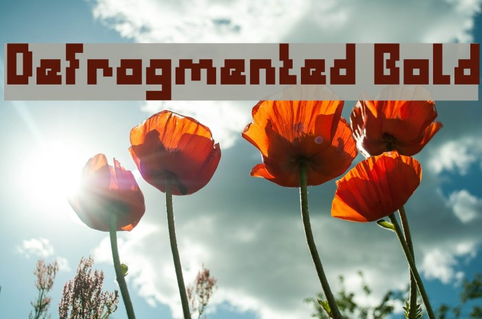 Defragmented Bold Example 2