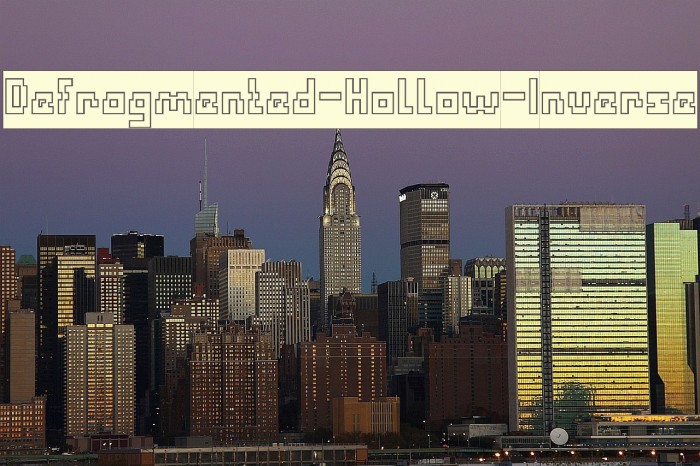 Defragmented-Hollow-Inverse Example 3