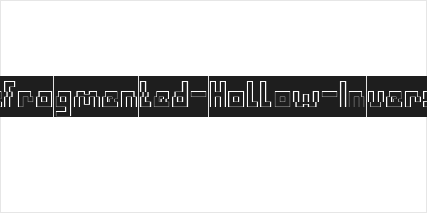 Defragmented-Hollow-Inverse Logo
