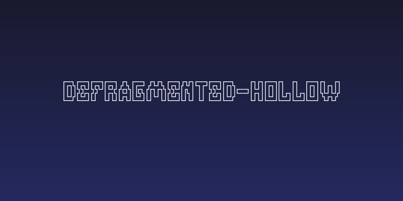 Defragmented-Hollow Social Header