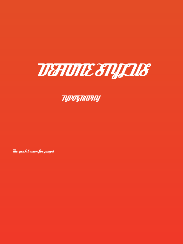 Deftone Stylus Poster