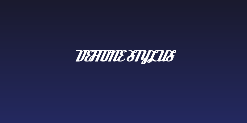 Deftone Stylus Social Header