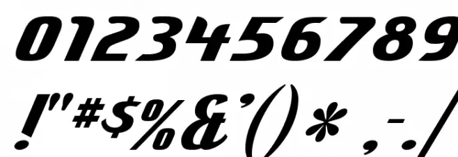 DeftoneStylus-Regular Font OTHER CHARS