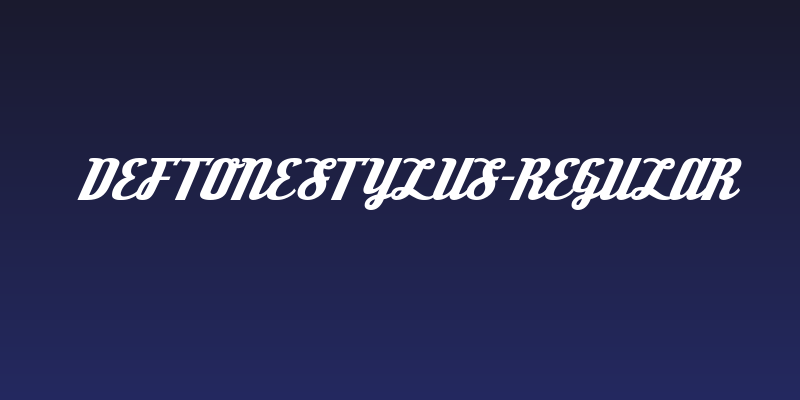 DeftoneStylus-Regular Social Header