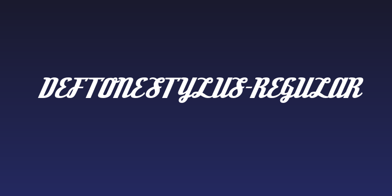 DeftoneStylus-Regular Social Header