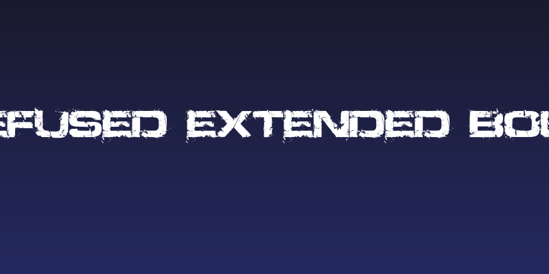 Defused Extended Bold Social Header