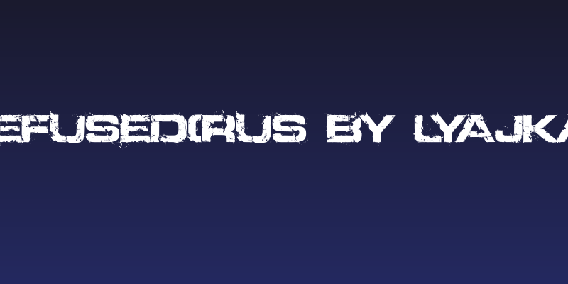 Defused(RUS BY LYAJKA) Social Header