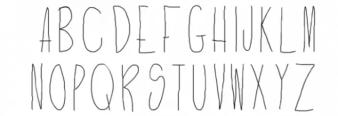 DefyGravity Polices MAJUSCULES