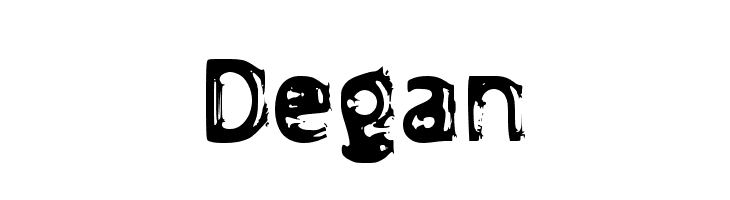 Degan  免费字体下载