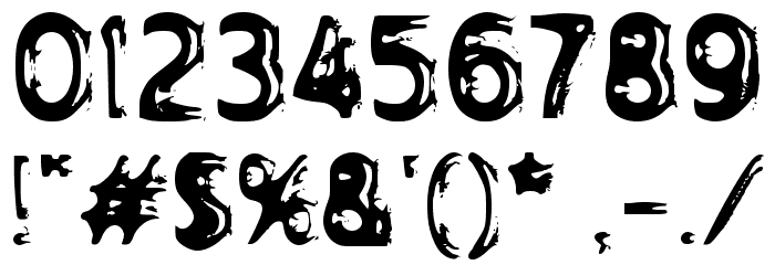 Degan Font OTHER CHARS