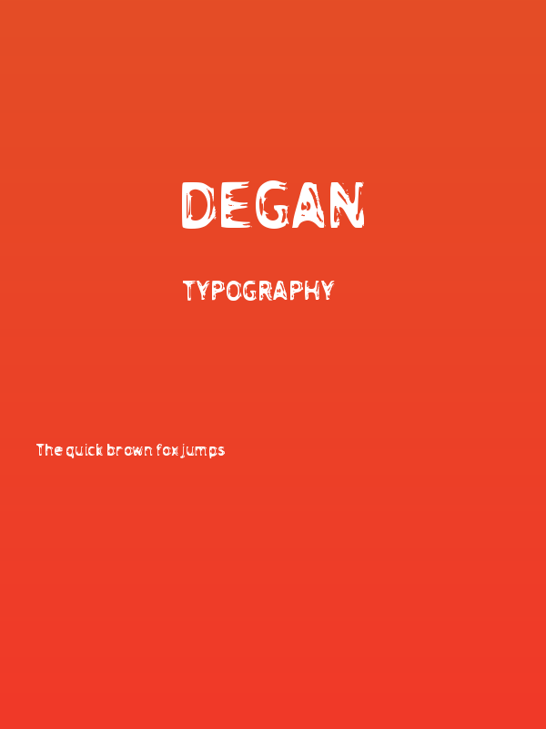 Degan Poster