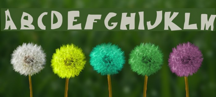 Degergamized Degergamized Font examples