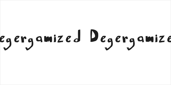 Degergamized Degergamized Logo