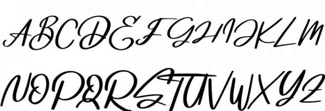 Deglas FREE Schriftart Groß