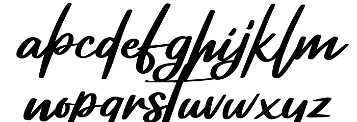DeglasFREE Font LOWERCASE