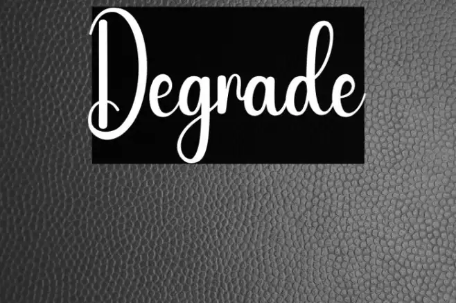 Degrade Example 3