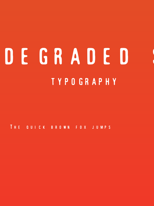 Degraded Stain Monospace Poster