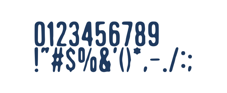 Degraded Stain Regular Other Characters