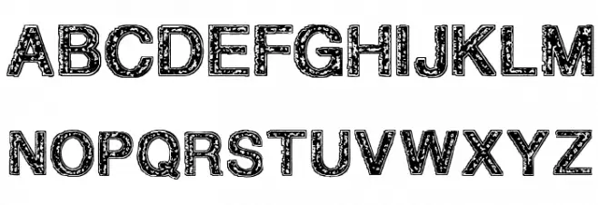 Degrading Morals Polices MAJUSCULES