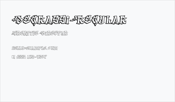 Degrassi-Regular Business Card