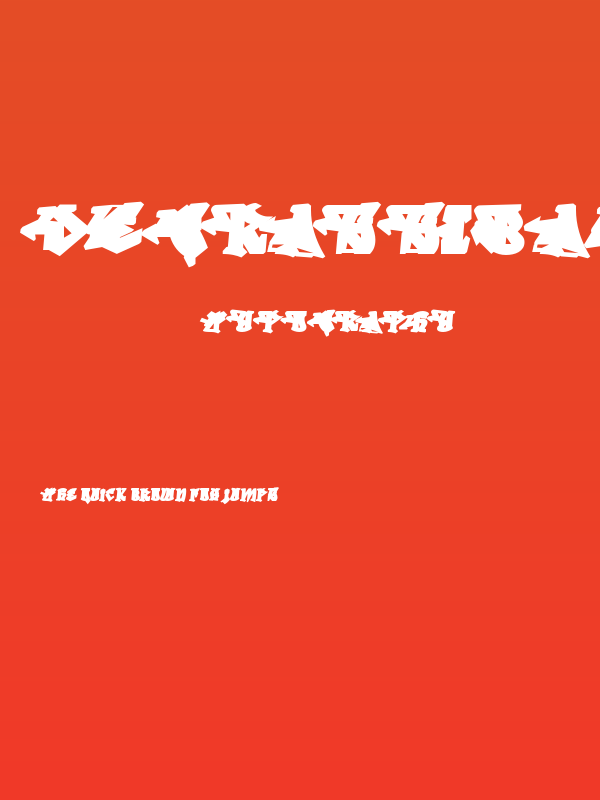 DegrassiBack-Regular Poster