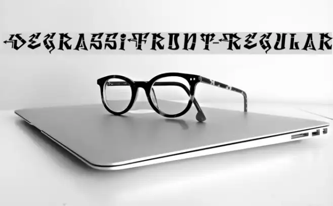 DegrassiFront-Regular Example 1