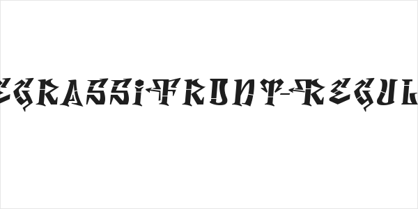 DegrassiFront-Regular Logo